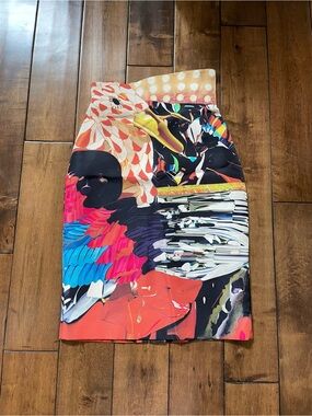 Mary Katrantzou Pattered Skirt Size 8